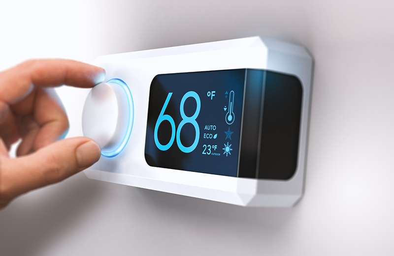 Smart thermostat, reduce energy bills