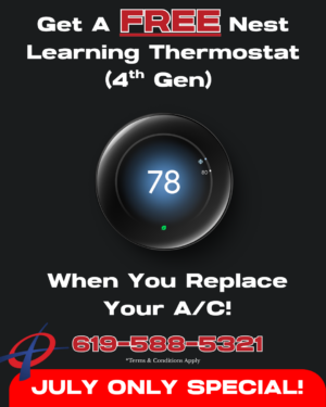 Free Nest Learning Thermostat With A/C Replacement
